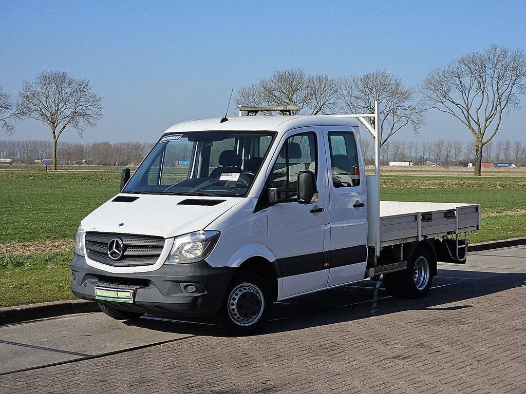 MERCEDES-BENZ SPRINTER 513 dubbel cabine euro6, Auto's, Automaat, Gebruikt, Euro 6, 129 pk