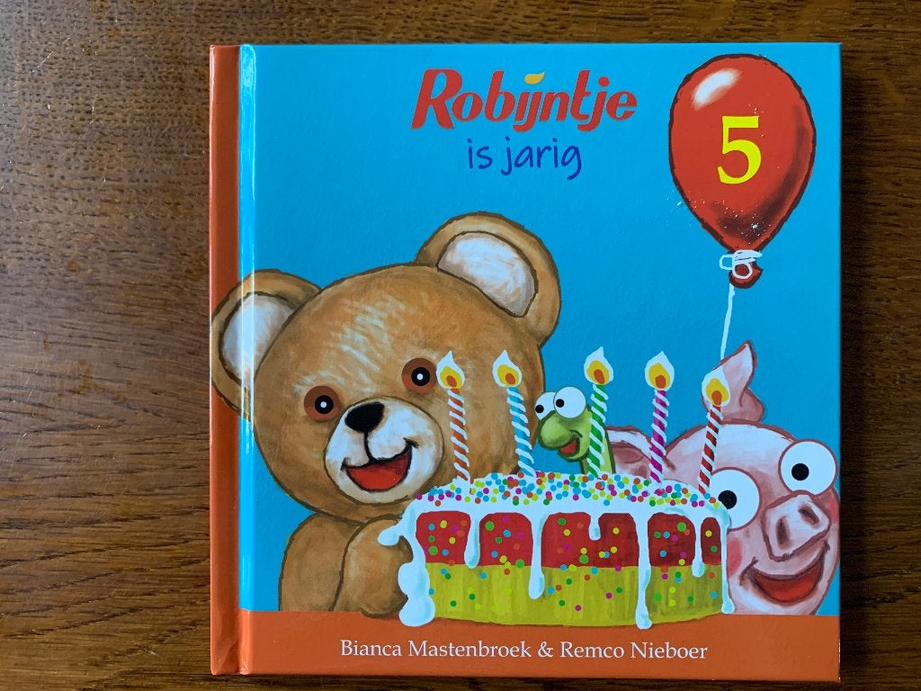 "Robijntje is jarig" Bianca Mastenbroek Remco Nieboer Nieuw, Ophalen of Verzenden, Nieuw, Fictie algemeen