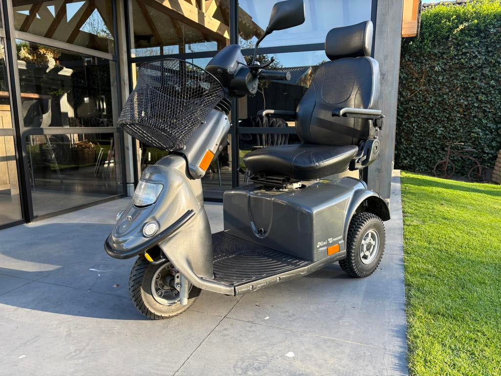 Medema Minicrosser kwaliteit scootmobiel korte draaicirkel, Diversen, Brommobielen en Scootmobielen, Ophalen, Zo goed als nieuw