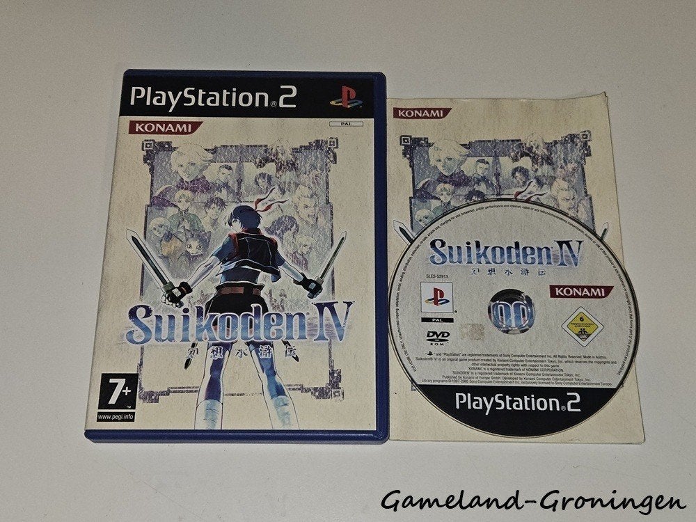 Suikoden IV (PS2), Spelcomputers en Games, Gebruikt, -, -, 1 speler