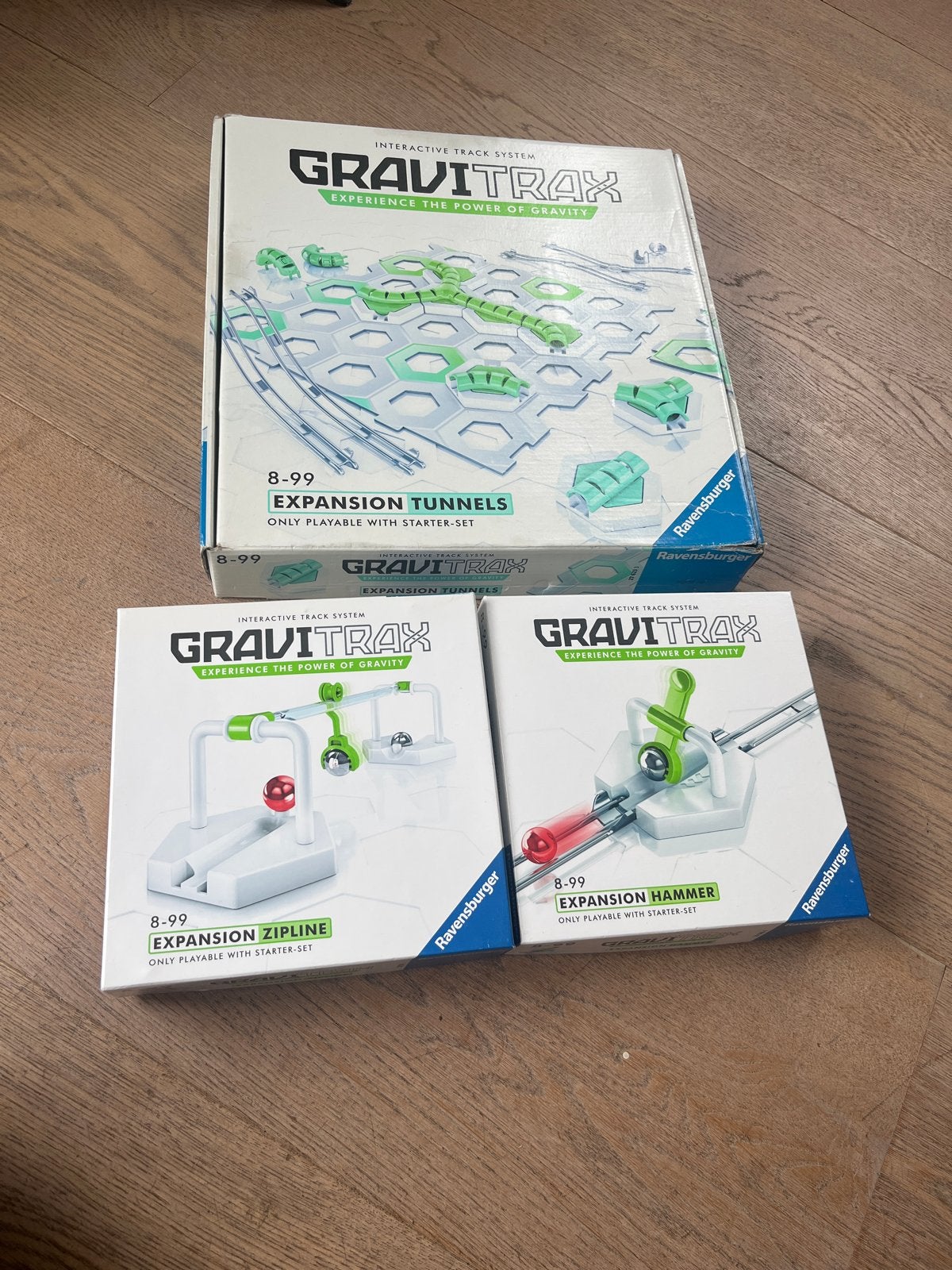GraviTrax Uitbreidingen: Tunnels, Zipline & Hammer, Ophalen of Verzenden, Zo goed als nieuw, Overige merken