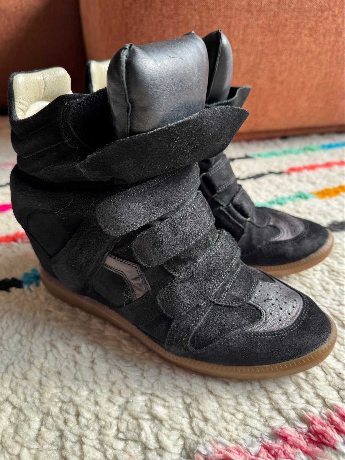 Isabel Marant Étoile wedge sneakers zwart maat 41, Kleding | Dames, Schoenen, Zwart, Ophalen of Verzenden, Sneakers of Gympen