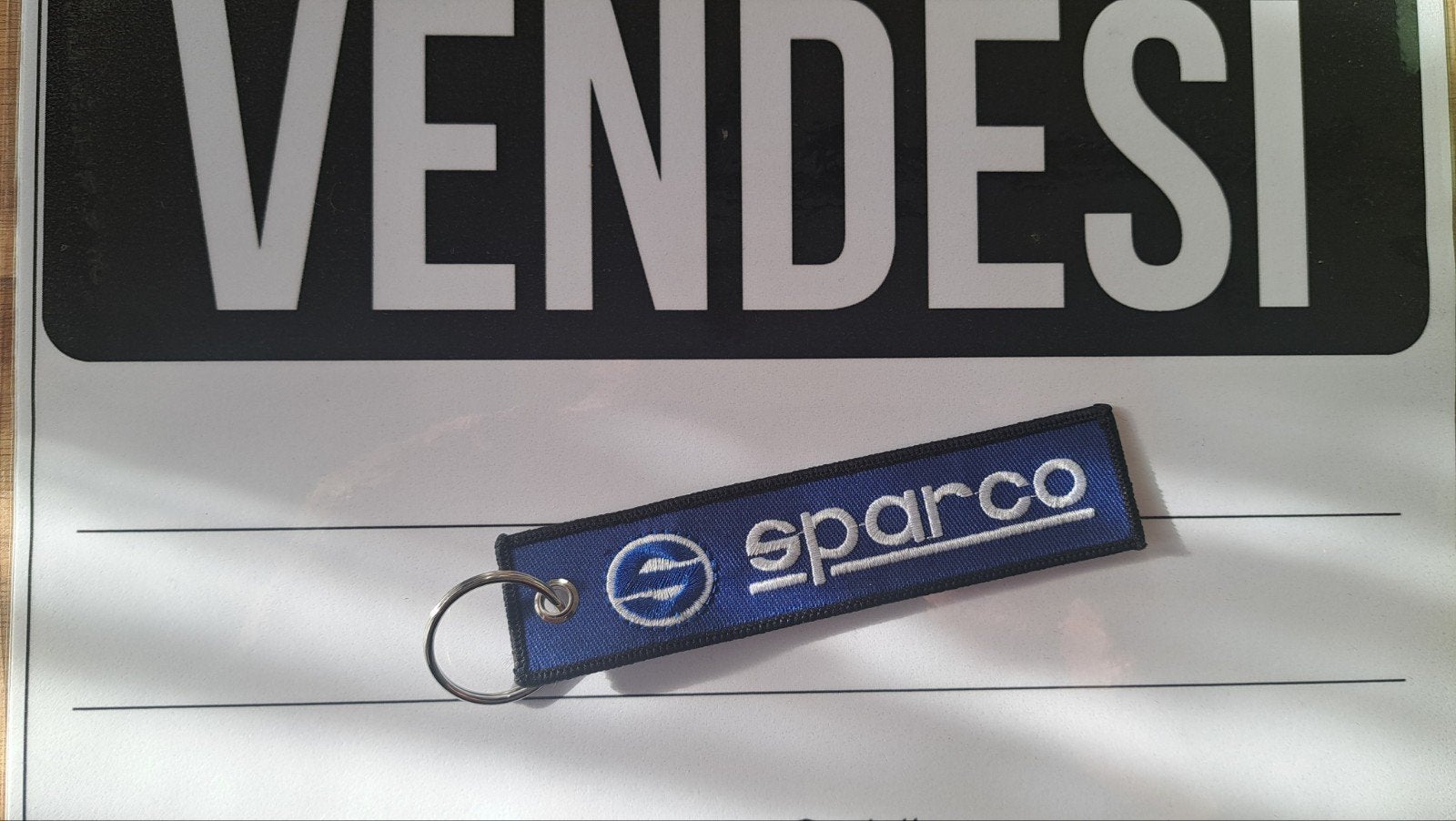 Keyring Sparco. Stof., Ophalen of Verzenden