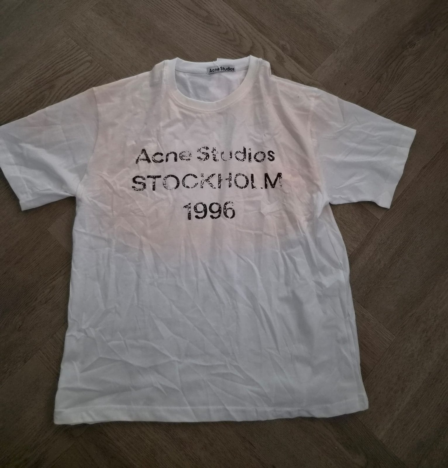 Acne studios t-shirt, Verzenden, Nieuw, Maat 48/50 (M), Wit
