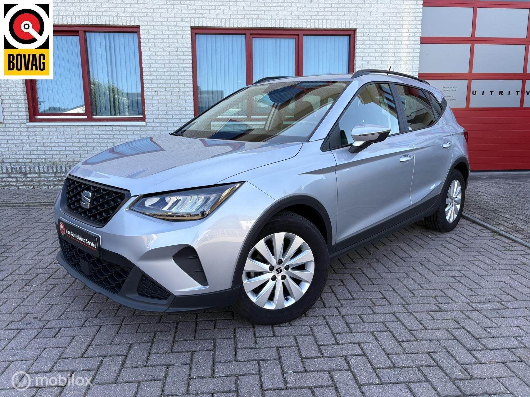 Seat Arona 1.0 TSI Style Business Connect, Auto's, Seat, Stof, Gebruikt, Automatische klimaatregeling, Bedrijf
