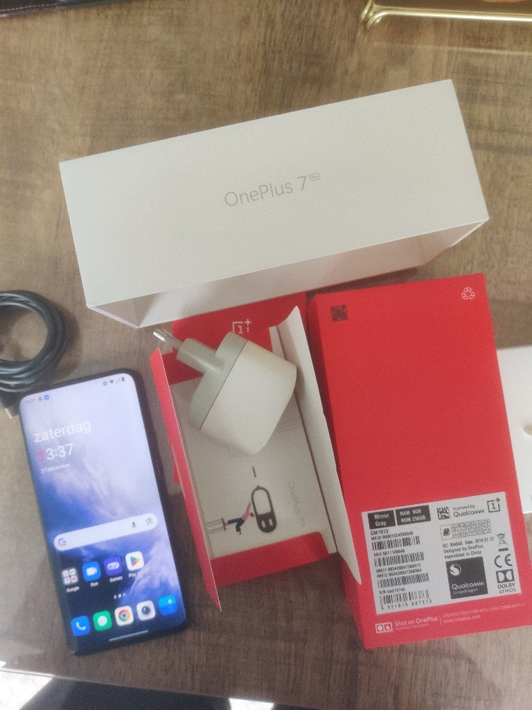 OnePlus 7 Pro met 256GB opslag.8GB ram, Ophalen, Gebruikt, 6 megapixel of meer, Klassiek of Candybar