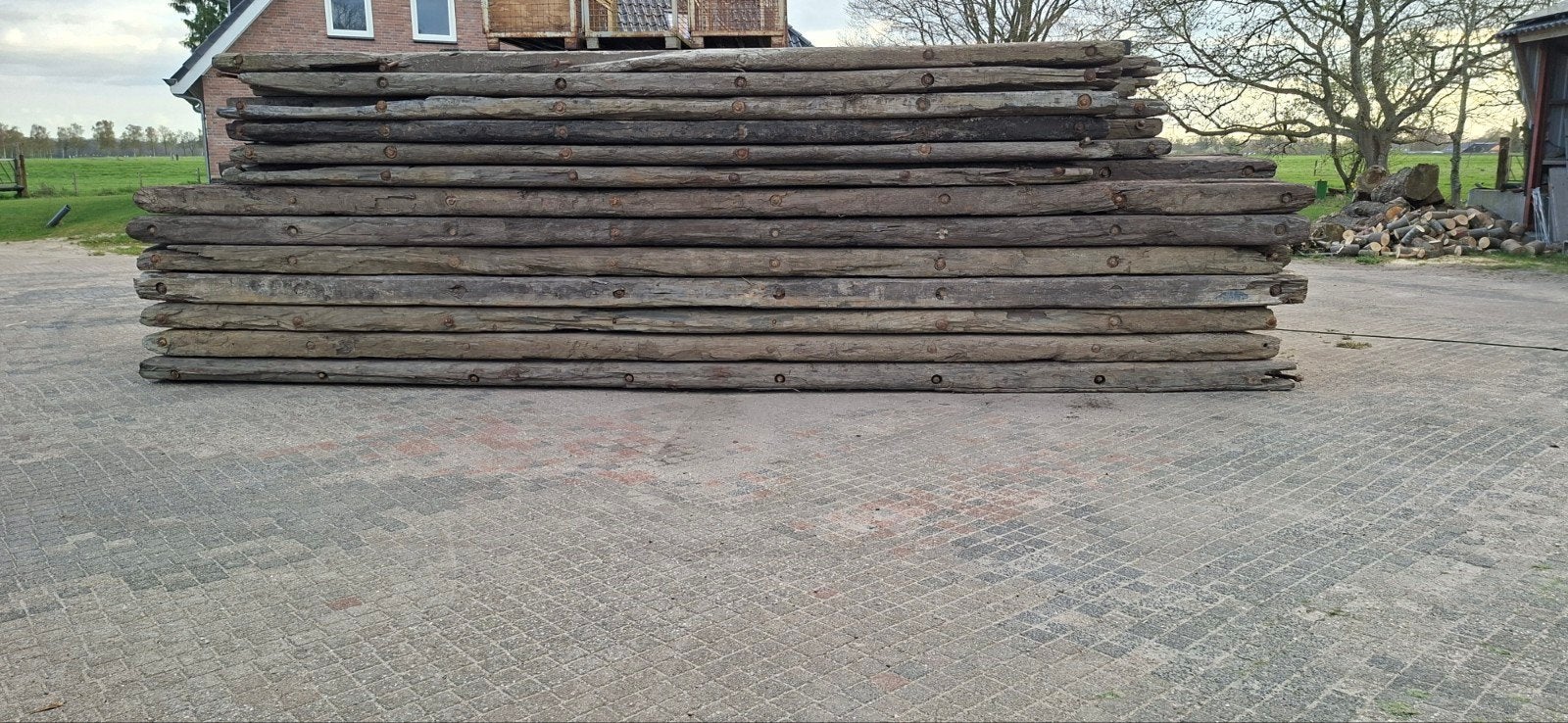 Goede draglineschotten 5 , 6 en 8 meter, Ophalen