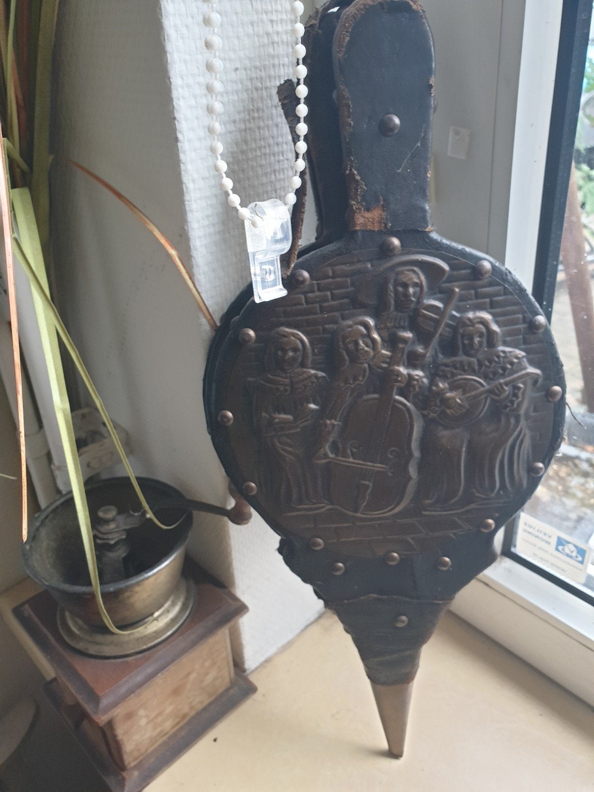 blaasbalg voor kachel, Antiek en Kunst, Antiek | Koper en Brons, Ophalen of Verzenden