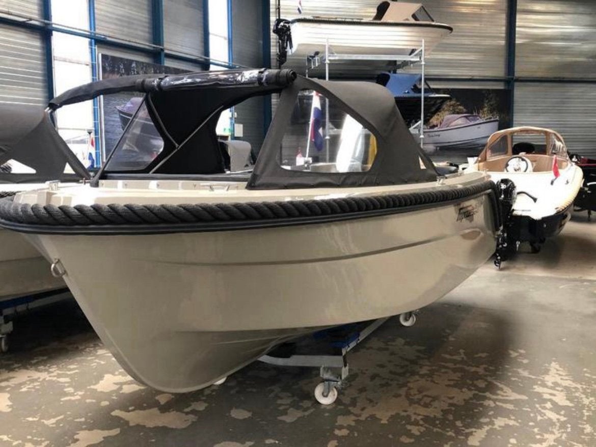 sportieve sloep Topcraft 565 nw 60PK VAARBEWIJS VRIJ VAREN !, Ophalen, 60 pk, Topcraft, Rondzit