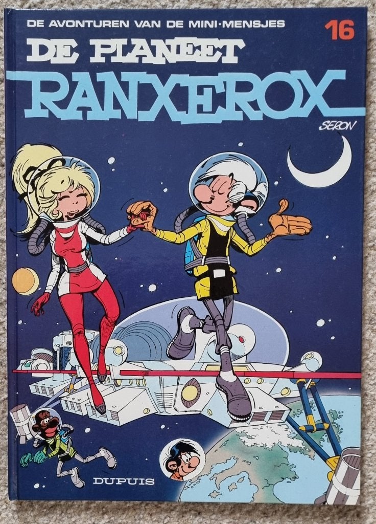Mini-mensjes reclame uitgave 1985 - Planeet Ranxerox [HC], Pierre Seron, Eén stripboek, Ophalen of Verzenden, Zo goed als nieuw