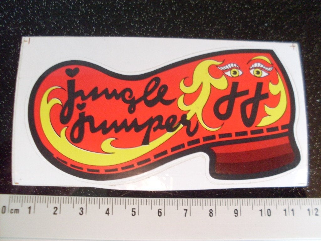 sticker jungle jumper JJ logo schoenen shoes, Verzenden, Zo goed als nieuw, Merk