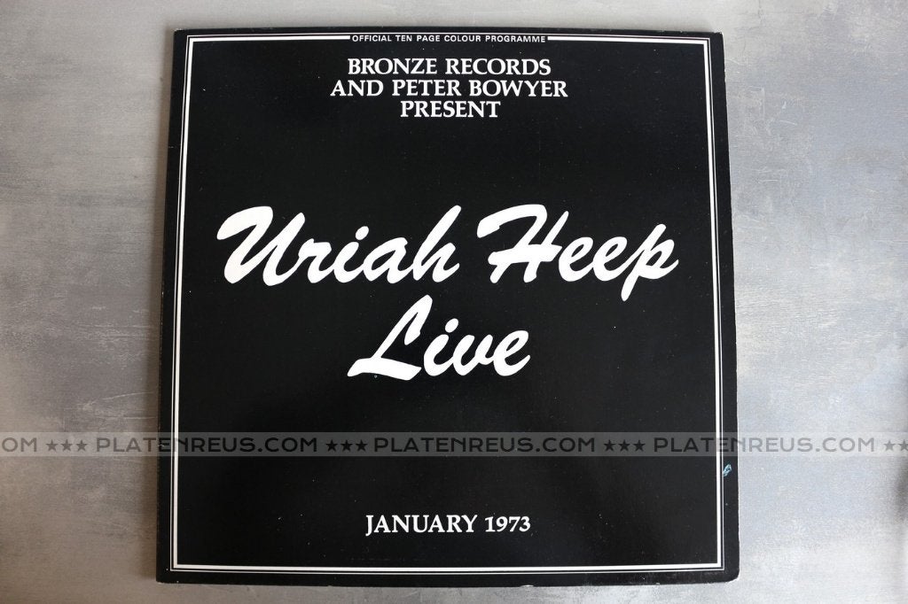 Uriah Heep – Uriah Heep Live ( 1973 Rock ) 2 LP 3822, LP, Gebruikt, 12 inch, Poprock