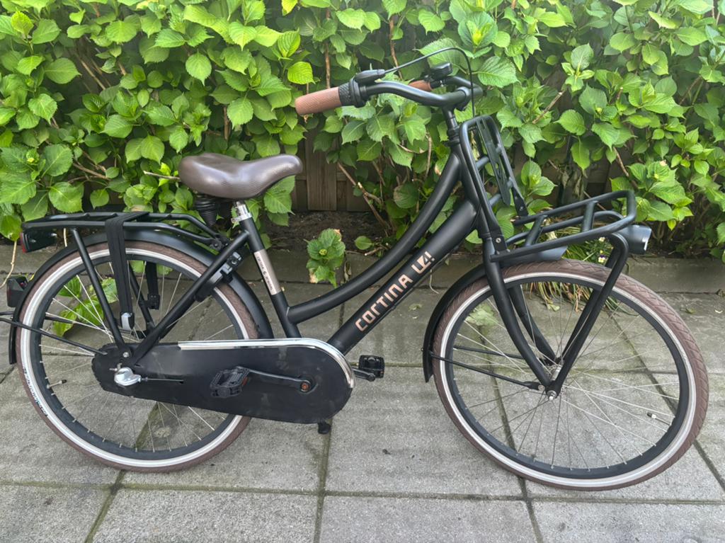 Cortina u4 24inch Transport, Fietsen en Brommers, Fietsen | Meisjes, Ophalen, Zo goed als nieuw, 24 inch, Versnellingen
