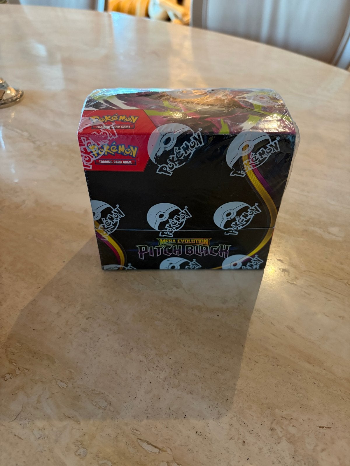 Pokémon Mega Evolution Pitch Black Booster Box, Ophalen of Verzenden, Nieuw, Boosterbox