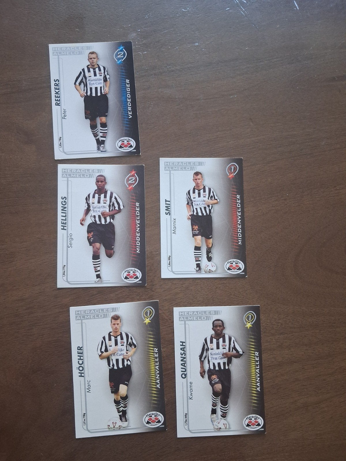 all stars trading card game Heracles Almelo 2005 2006, Ophalen of Verzenden