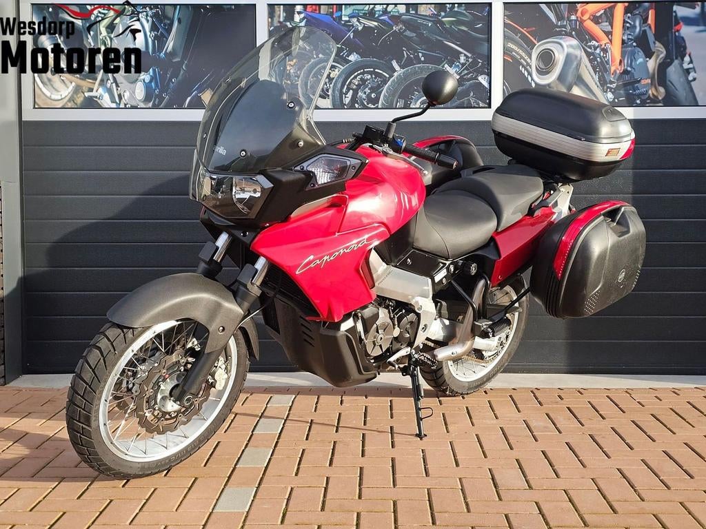APRILIA ETV 1000 CAPONORD Nette Motor Veel Opties, 2 cilinders, Motorrijbewijs A, Bedrijf, Onbekend