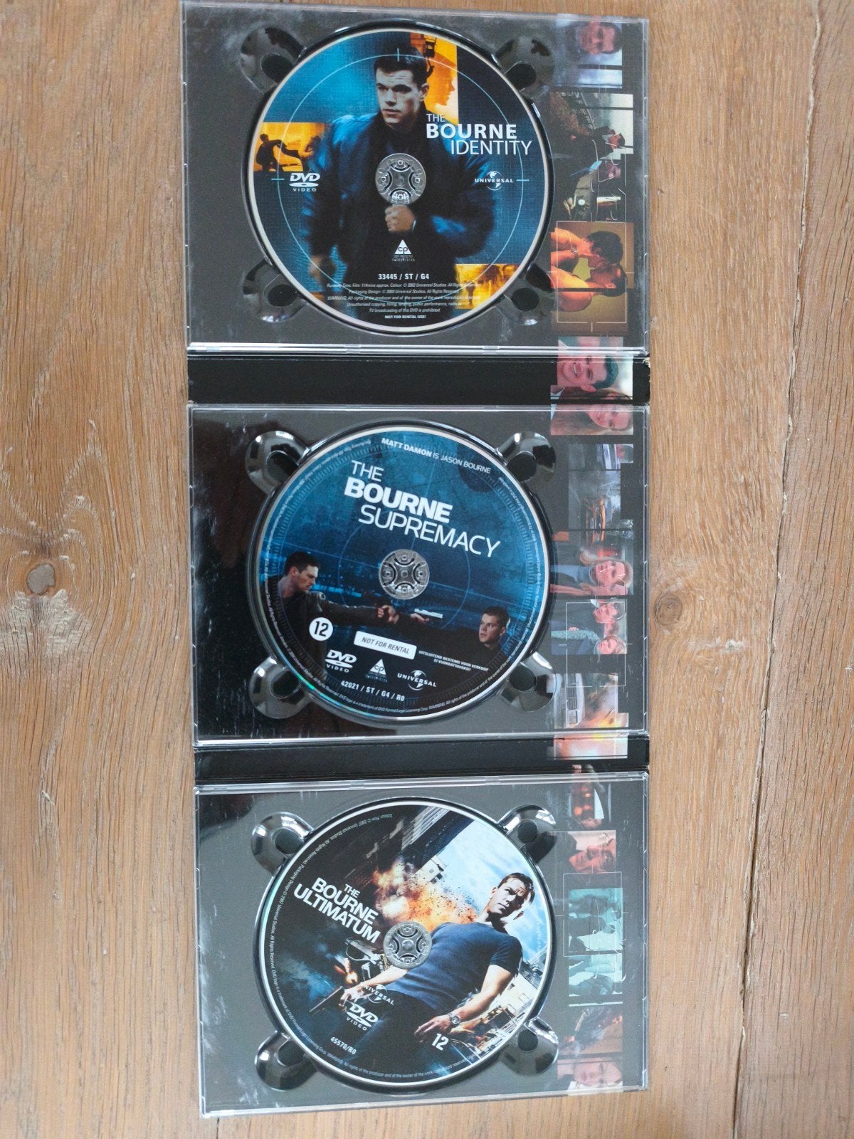 The Bourne Trilogie DVD Boxset - Actie Thriller, Actiethriller, Ophalen of Verzenden, Vanaf 12 jaar, Inclusief doosje