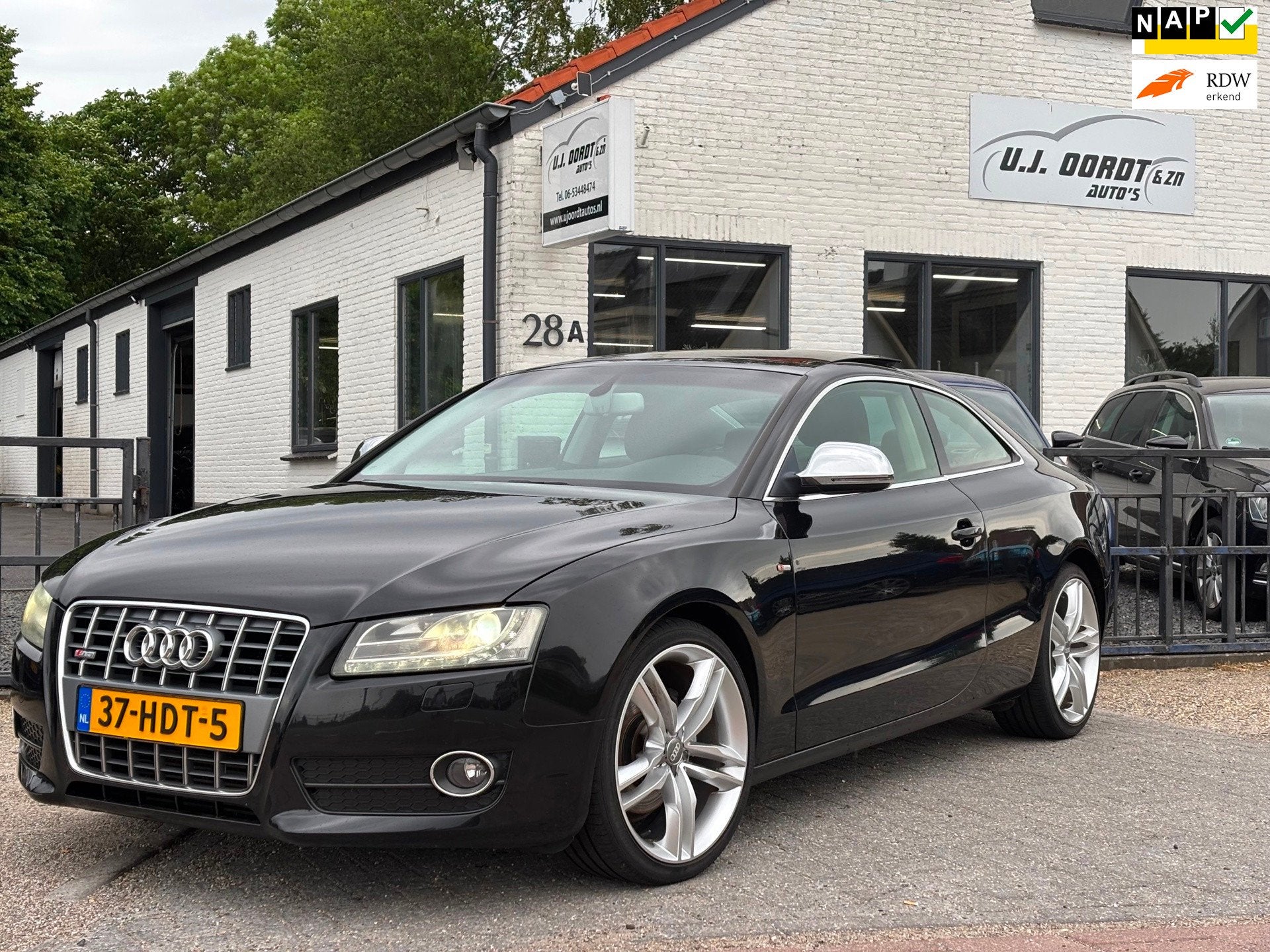 Audi A5 Coupé 1.8 TFSI Pro Line pano|netjes!, Voorwielaandrijving, 730 kg, Gebruikt, 1370 kg
