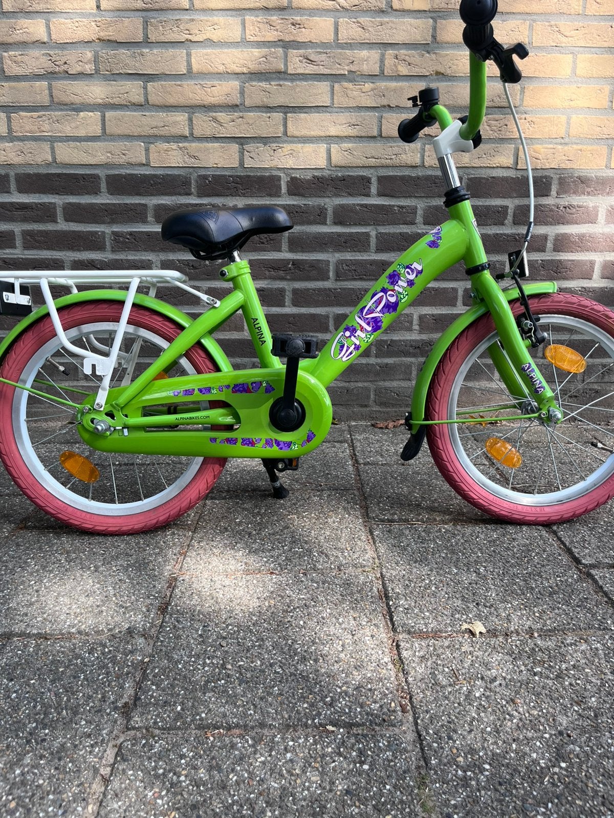 Alpina girlpower 16”, Ophalen, Zo goed als nieuw, 16 tot 20 inch