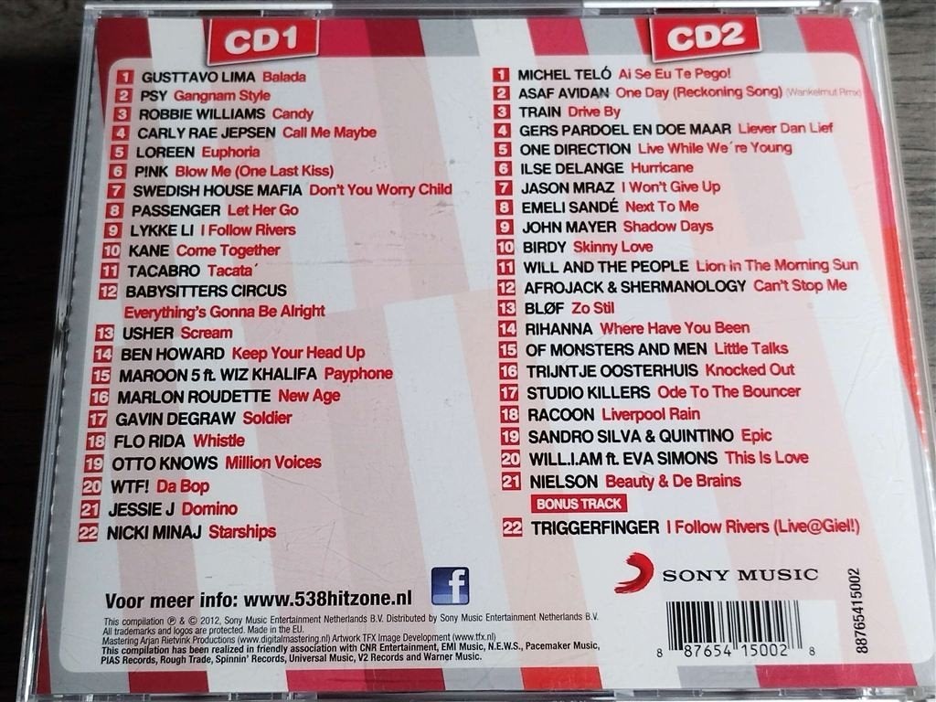 Hitzone - Best Of 2012 [2 CD], Ophalen of Verzenden, Zo goed als nieuw, Pop