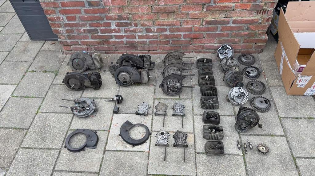 Vespa Ciao/si/citta onderdelen, Fietsen en Brommers, Ophalen, Gebruikt