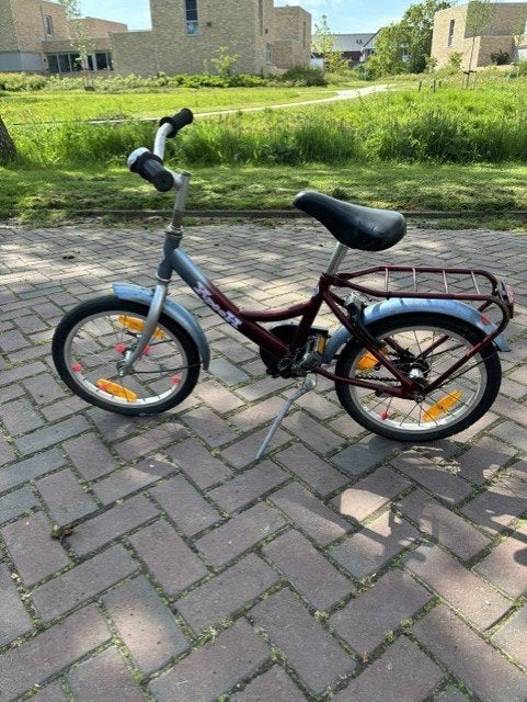 kinderfiets, Ophalen, Gebruikt, Minder dan 16 inch, Zijwieltjes