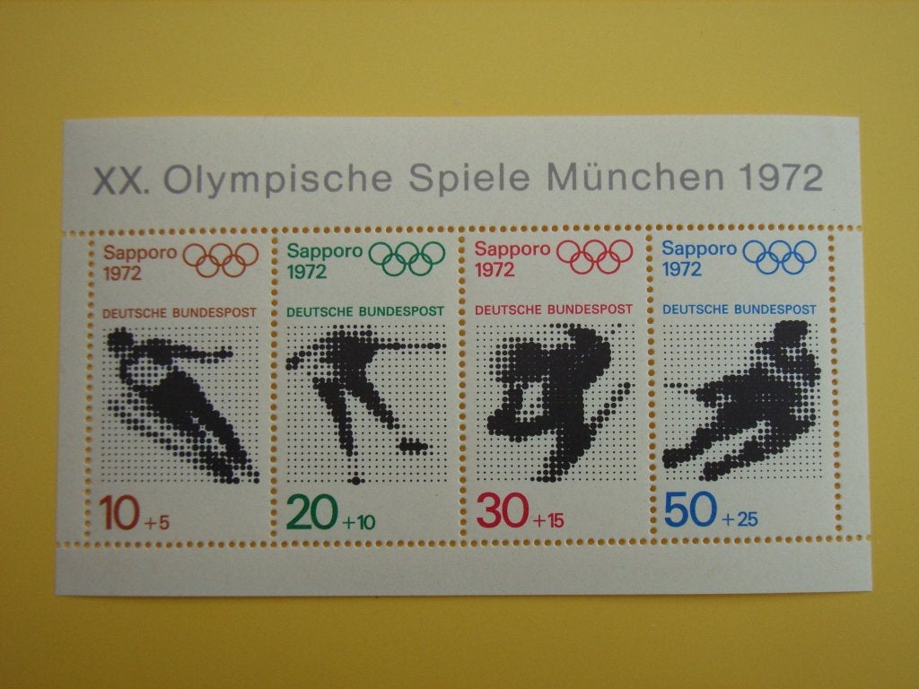 GB  Bundespost blok 6 pf, Ophalen of Verzenden, BRD, Postfris