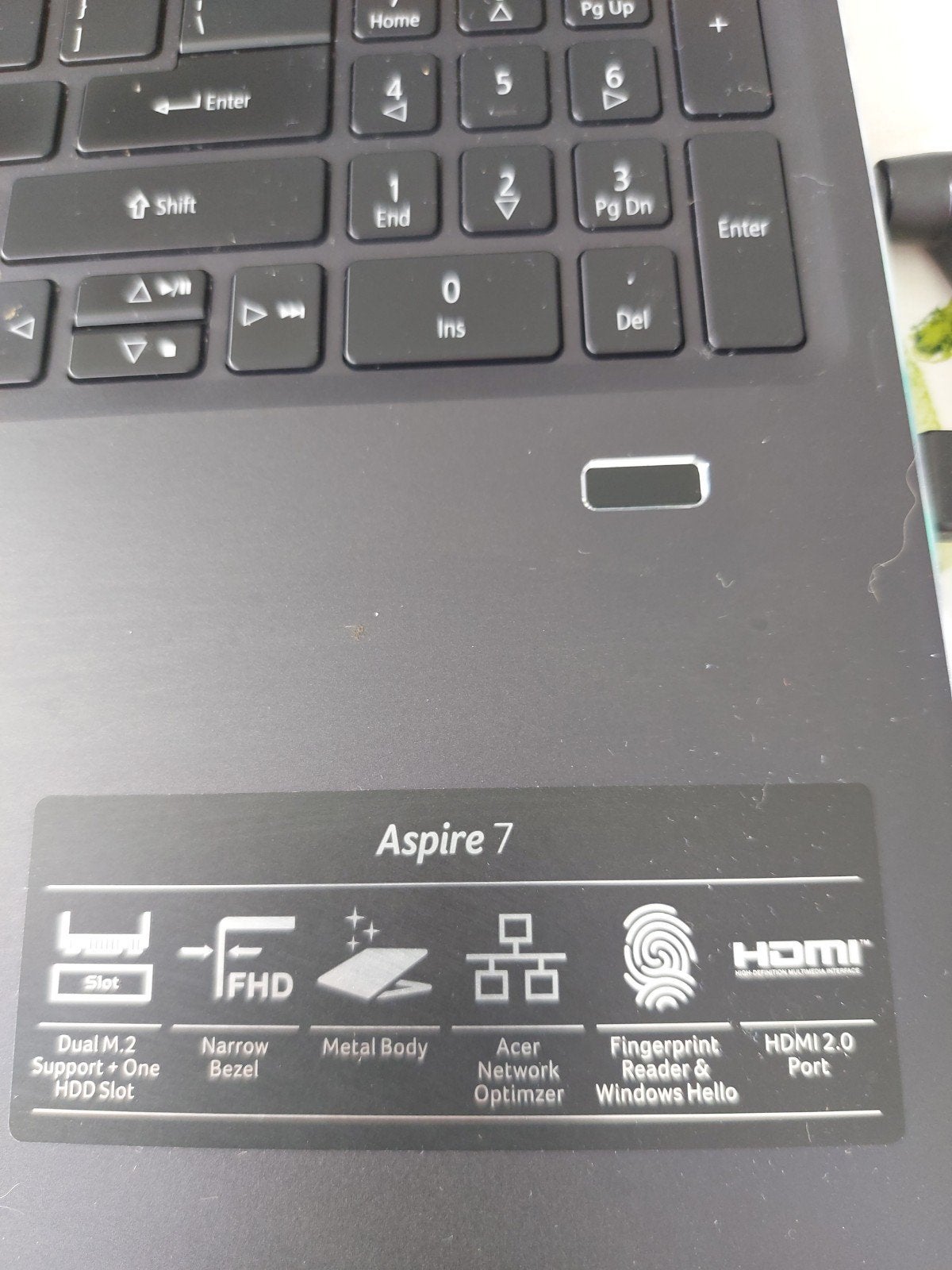Acer Aspire 7 A715-74G Gaming Laptop i7-9th Gen GTX, Gebruikt, Met videokaart, 8 GB, Intel Core i7 9th Gen