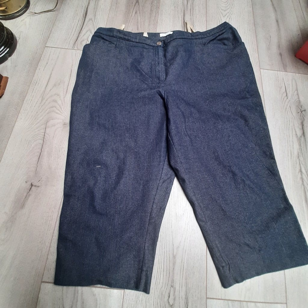 3/4 broek dames, merk Anise, maat 52 spijkerstof, Kleding | Dames, Ophalen, Blauw, Maat 46/48 (XL) of groter, Driekwart