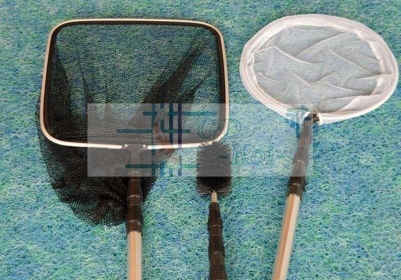 Schepnetset 3 in 1 schepnet, pannet en een algenborstel, Ophalen, Nieuw, Overige typen