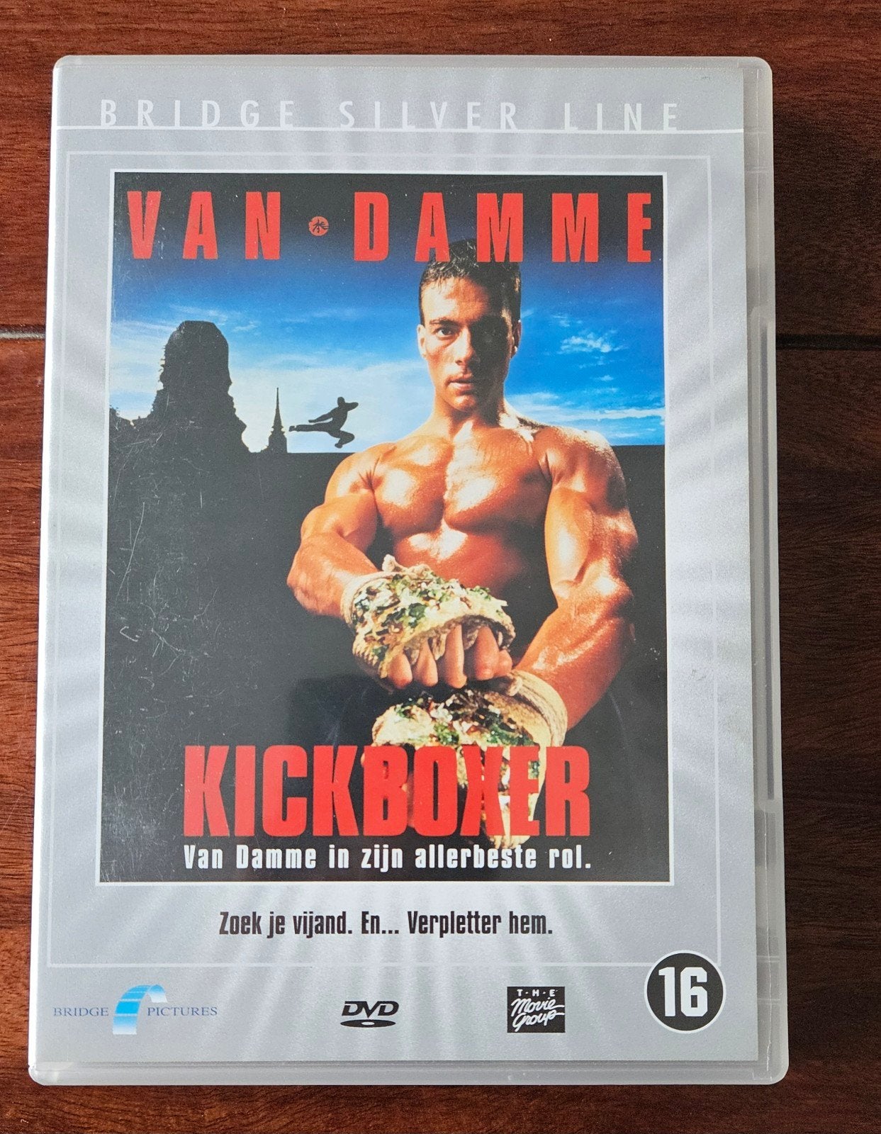 DVD Kickboxer met van Damme, Ophalen of Verzenden, Zo goed als nieuw