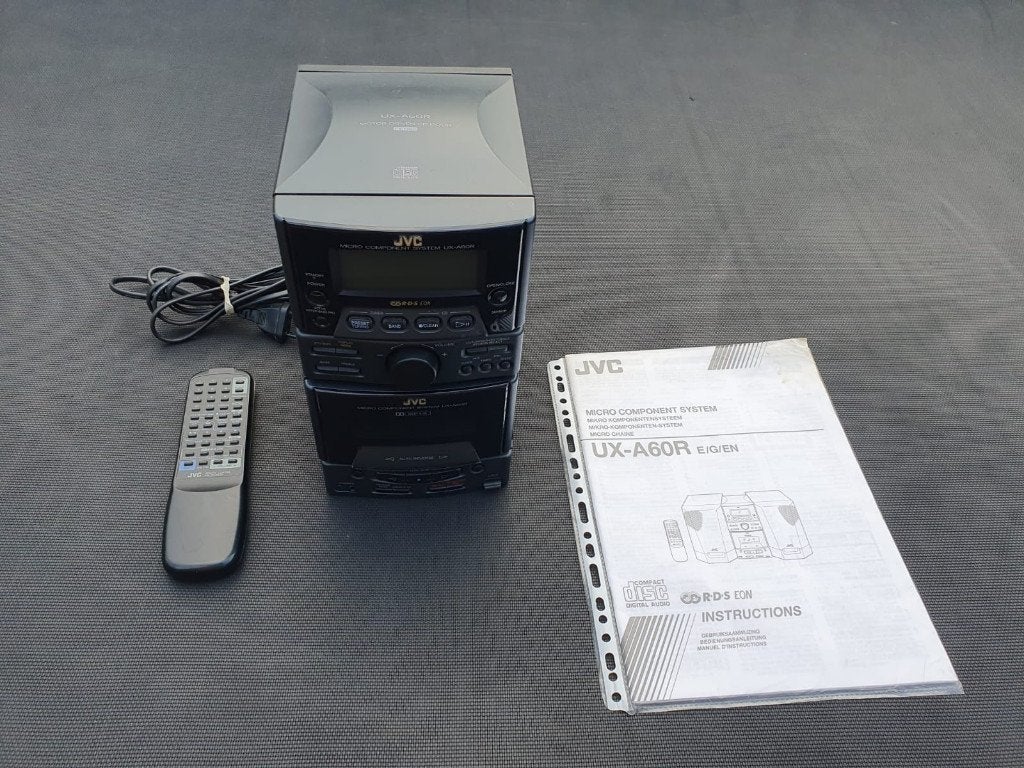Een klasse en klassieke " Micro stereotoren " van  JVC, Gebruikt, Tuner of Radio, JVC, Ophalen of Verzenden