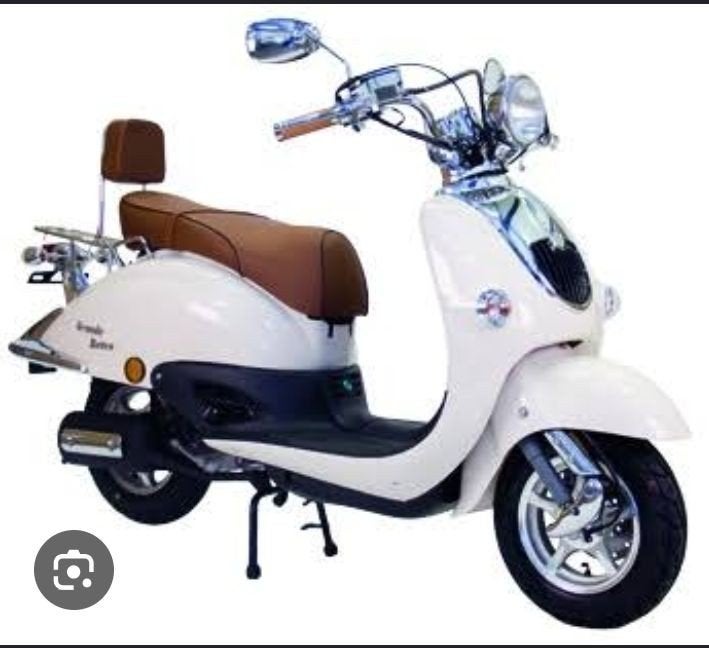 Retro scooter, Fietsen en Brommers, Scooters | Overige merken, Gebruikt, Benzine, Ophalen of Verzenden