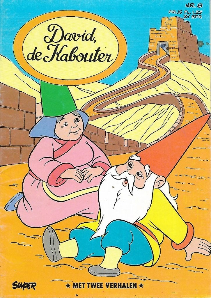 David de Kabouter - Nummer 8 (Super 1,25), Boeken, Stripboeken, Eén stripboek, Verzenden, Gelezen