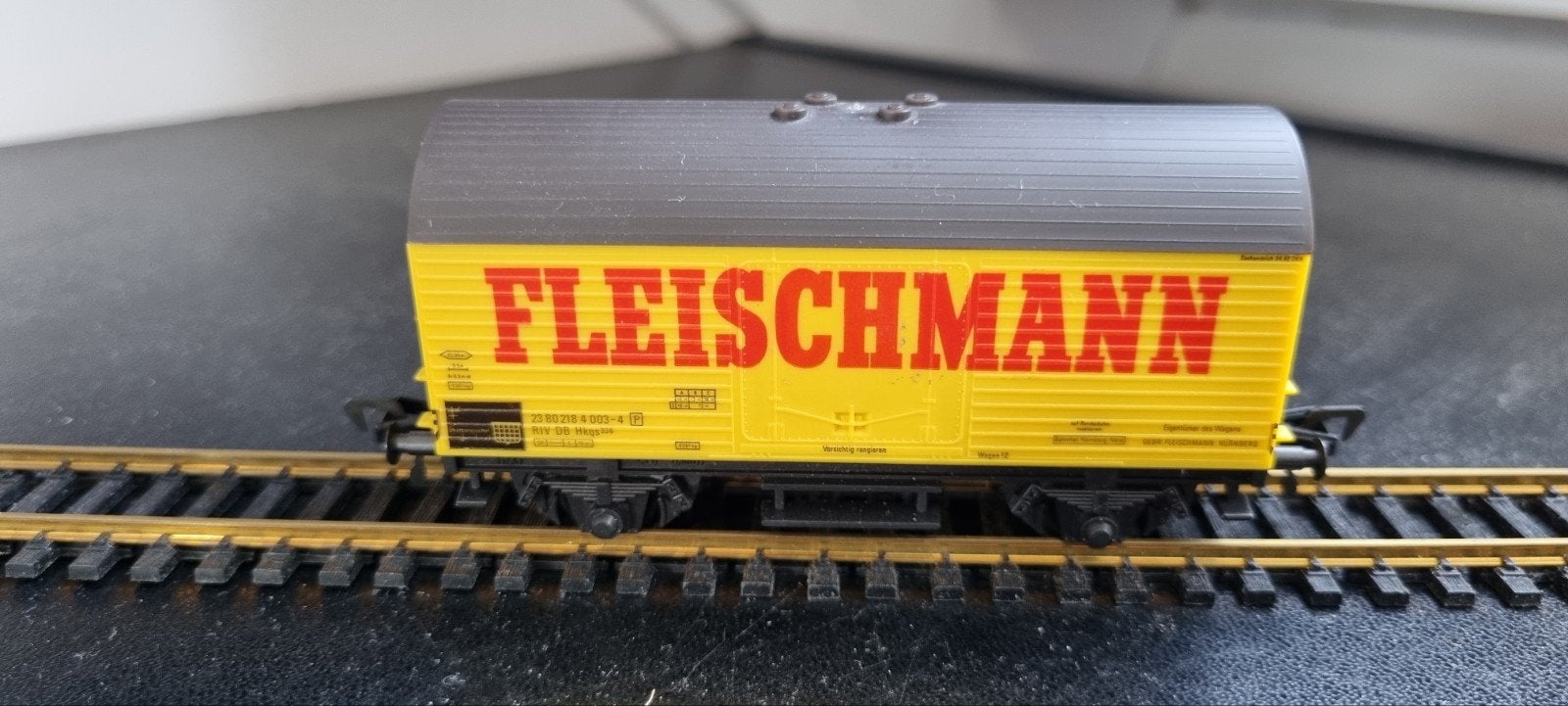 Fleischmann goederenwagon 5022, Gebruikt, Gelijkstroom, Fleischmann, Wagon