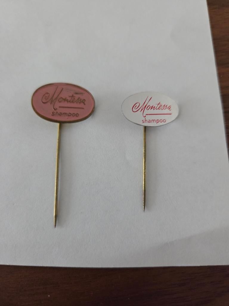 516 Vintage Montessa Shampoo Spelden - Set van 2, Verzamelen, Ophalen of Verzenden, Gebruikt