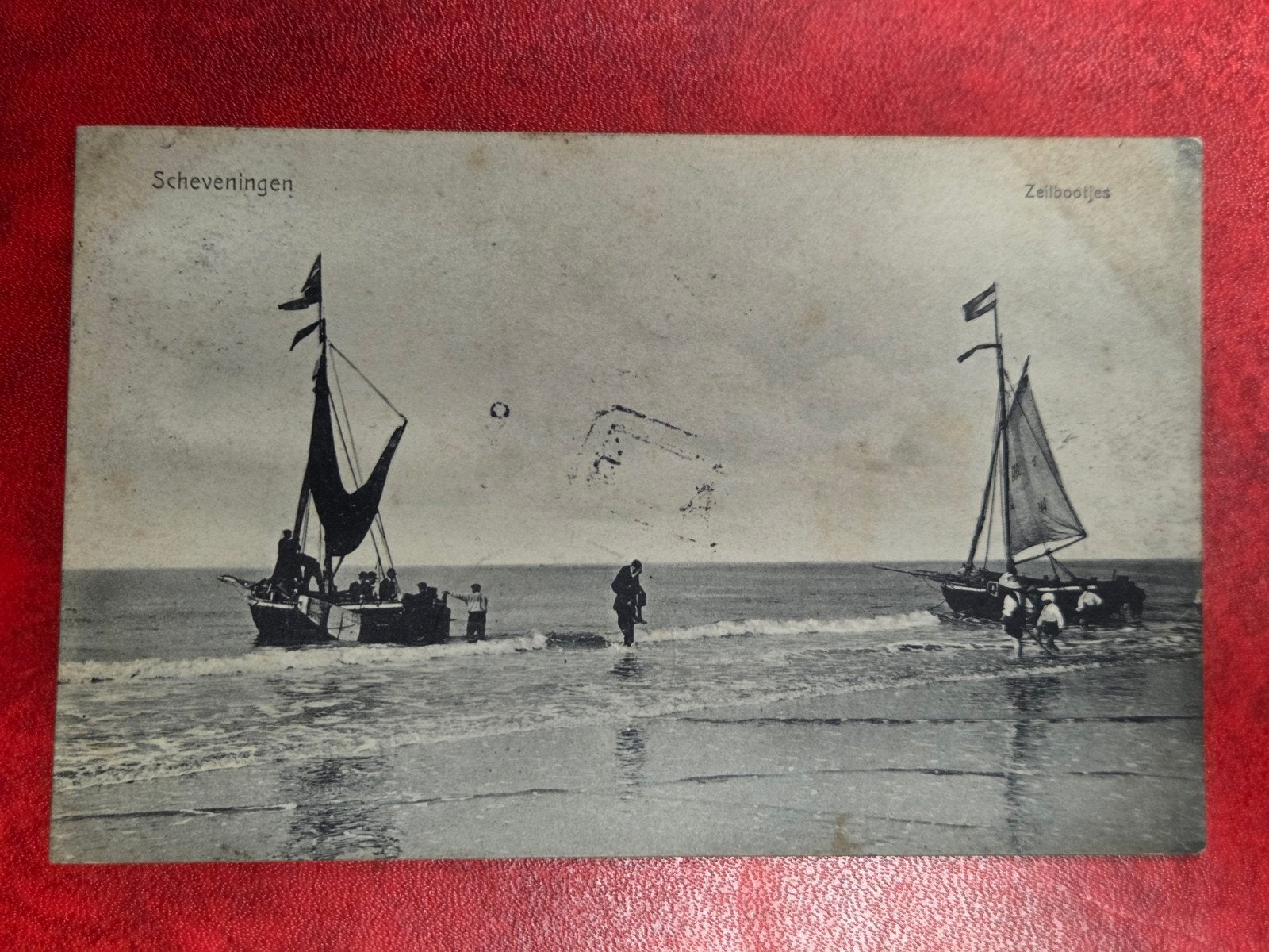 Scheveningen Bootjes, Ophalen of Verzenden, Voor 1920, Zuid-Holland