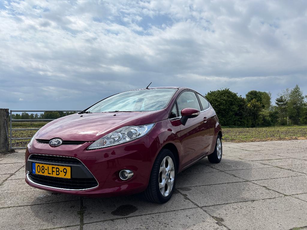 Ford Fiësta 1.25 60KW 3DR 2010, Voorwielaandrijving, Euro 5, Stof, 600 kg