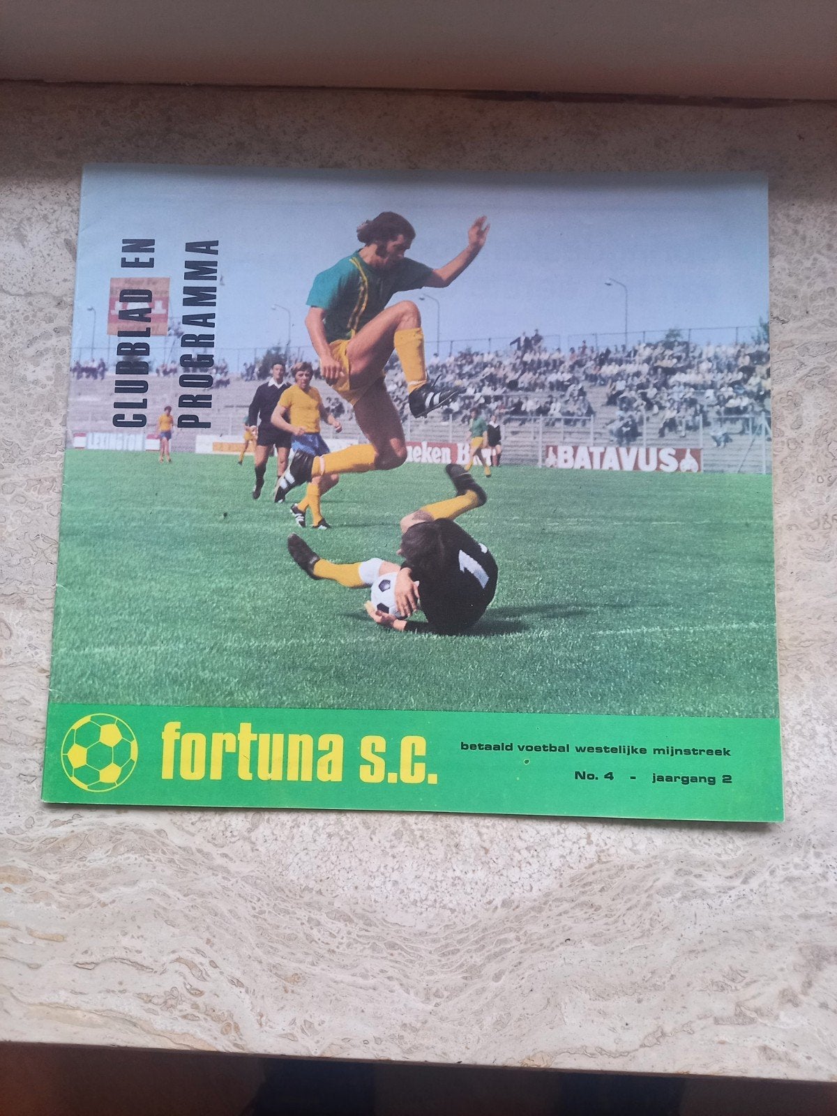 Programmaboekje Fortuna SC - FC VVV, Ophalen of Verzenden, Zo goed als nieuw, Overige binnenlandse clubs, Overige typen