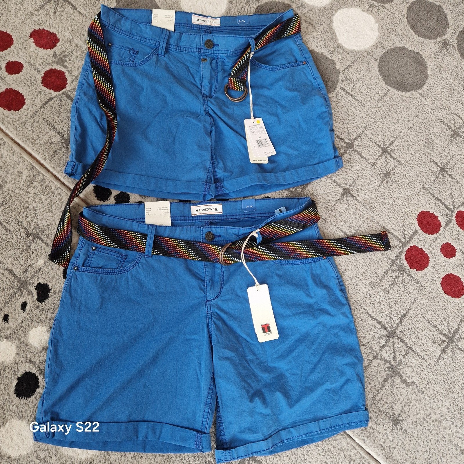 Timezone korte broeken maat 30, Kort, Blauw, Ophalen of Verzenden, Maat 34 (XS) of kleiner