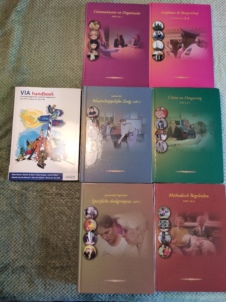Studieboeken Maatschappelijke Zorg, Boeken, Schoolboeken, Ophalen, Zo goed als nieuw, Overige niveaus