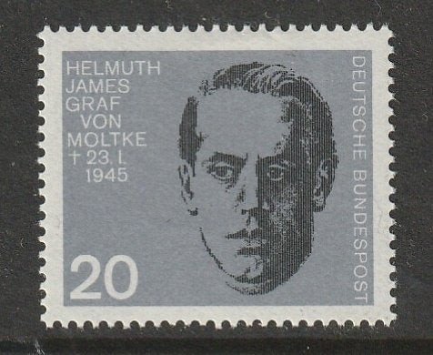 BRD 1964 437 Von Moltke, Ongebruikt, Postzegels en Munten, Postzegels | Europa | Duitsland, Ophalen of Verzenden, BRD, Postfris