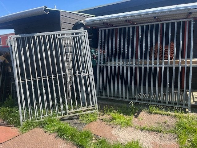 Hondenren Hondenkooi hondenhok Hondenkennel gegalvaniseerd, Ophalen, 110 cm of meer, 100 cm of meer