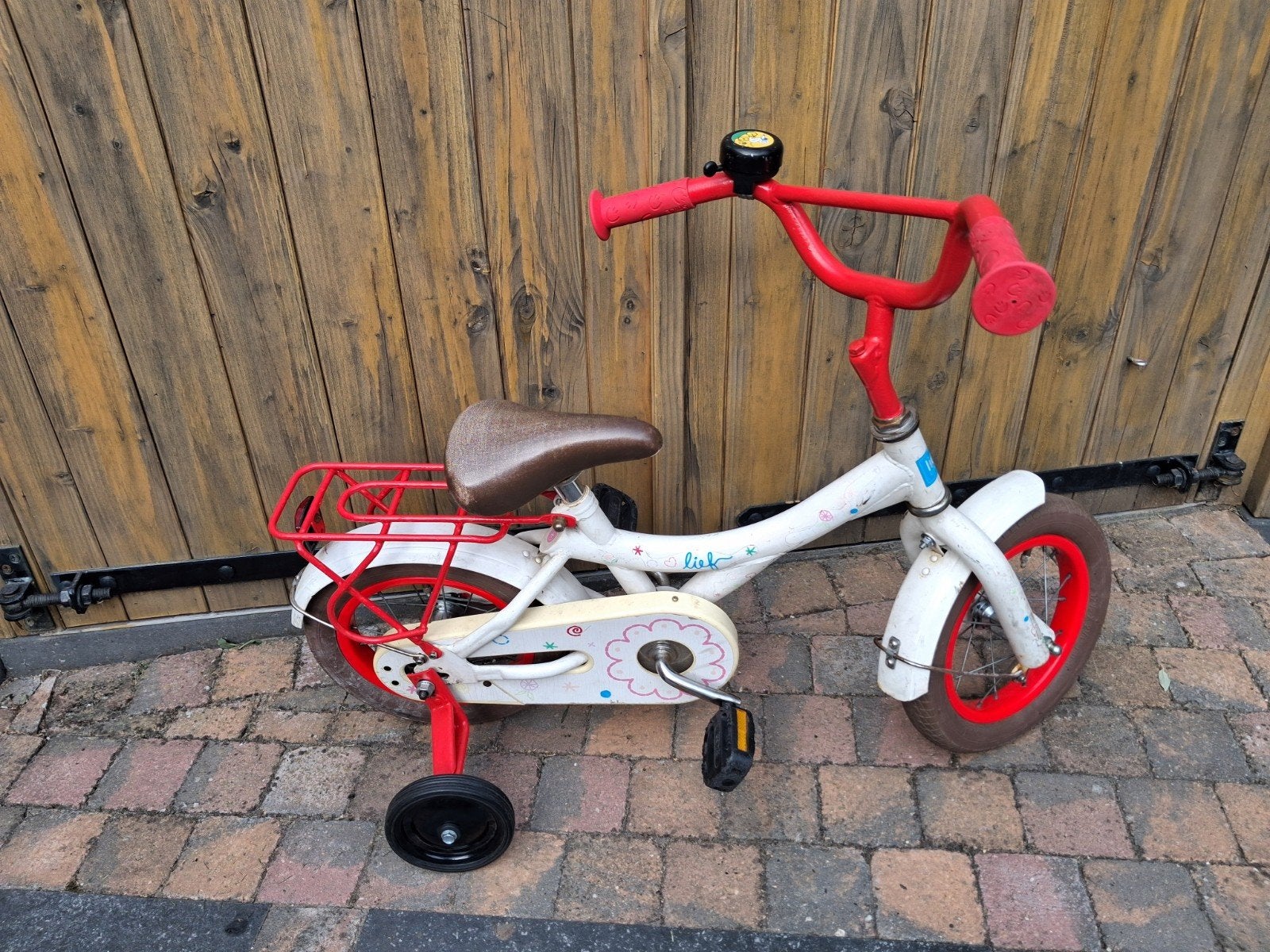 Kinderfiets 12,5 inch., Ophalen, Gebruikt, Lief!