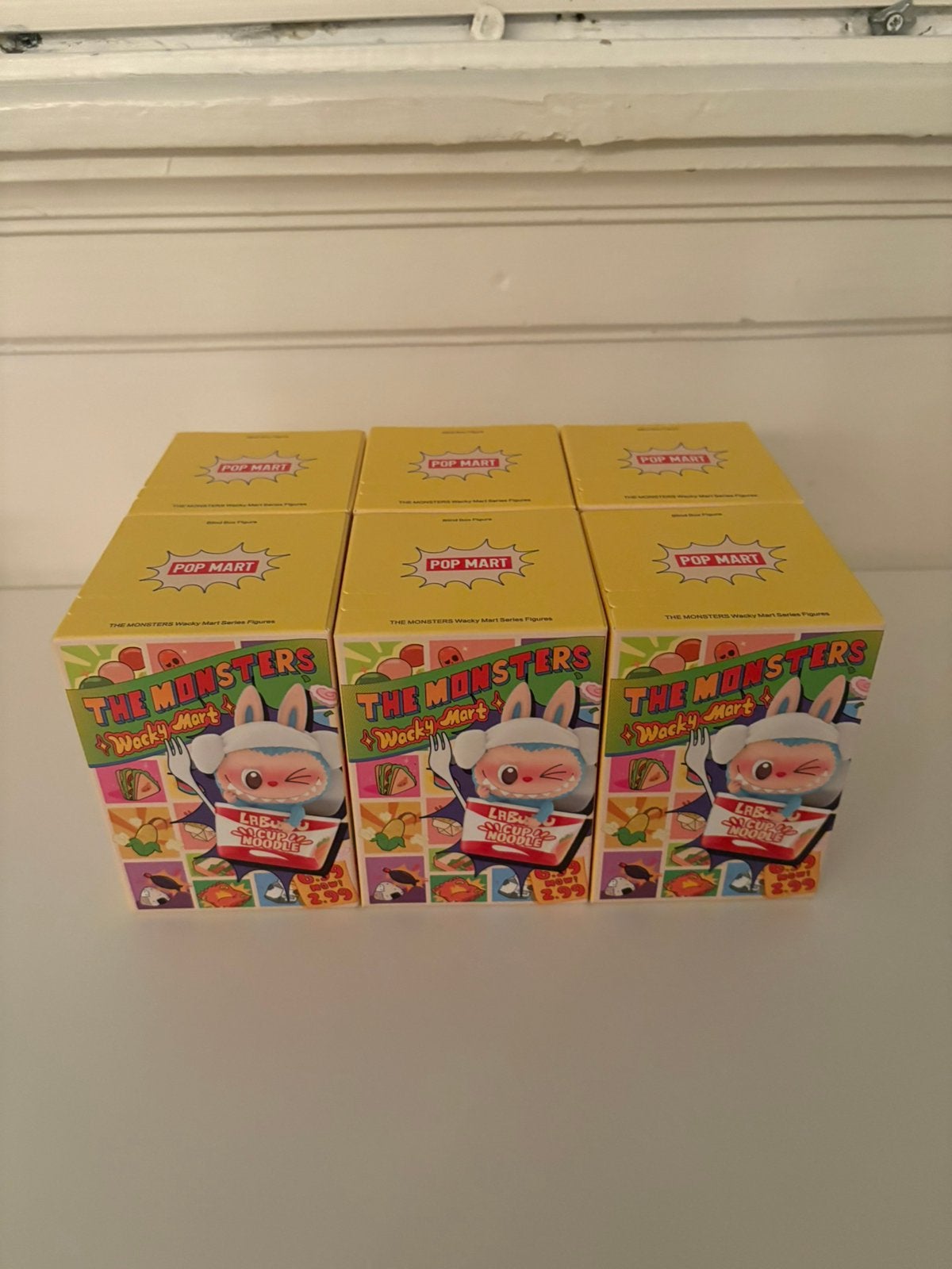 Pop Mart Labubu Wacky Mart 6x, Verzamelen, Poppetjes en Figuurtjes, Pop mart, Nieuw, Pop mart, Pop mart