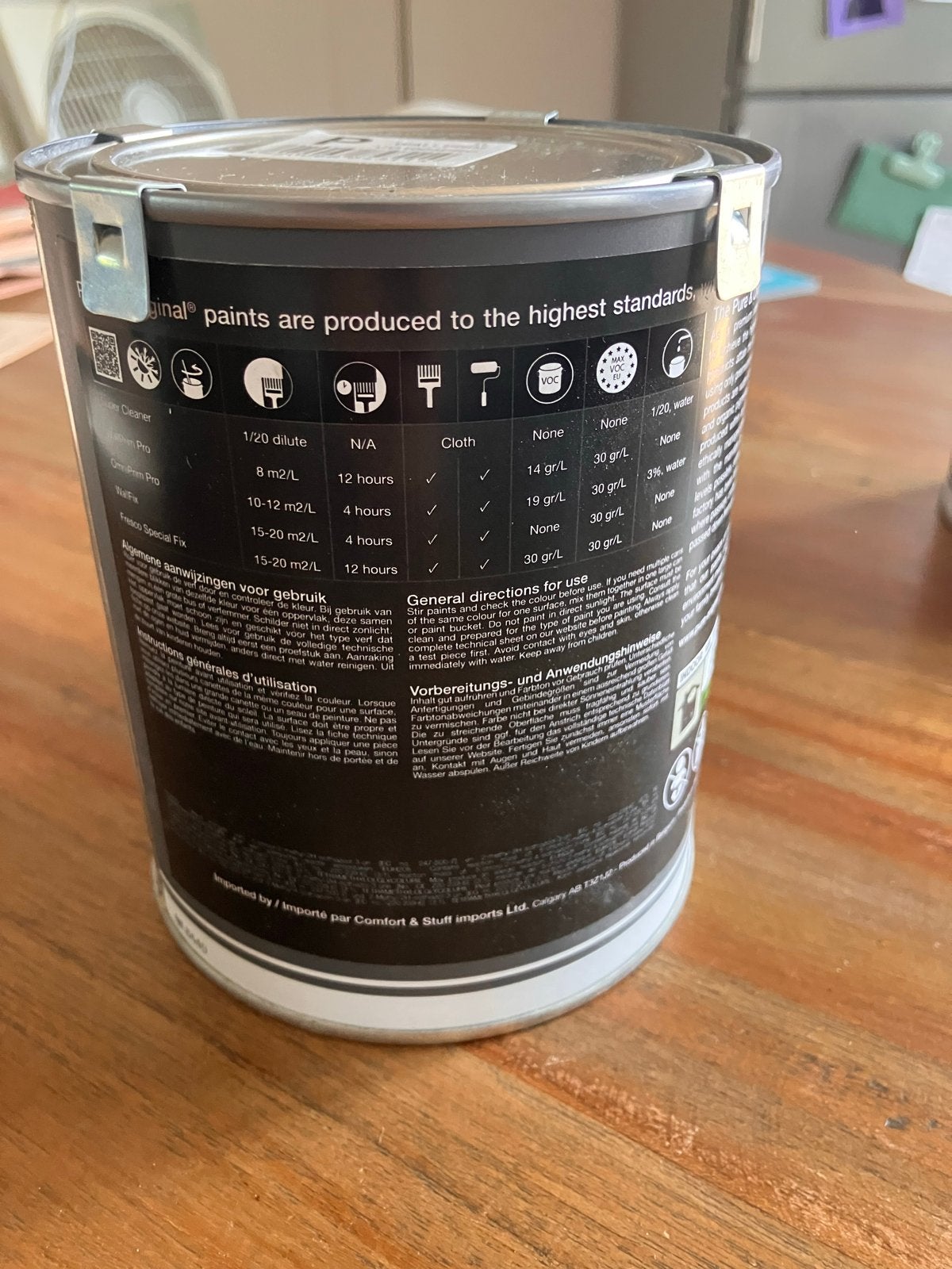 Pure & Original WallPrim Pro - Witte Primer 1L, Ophalen, Wit, Nieuw, Verf