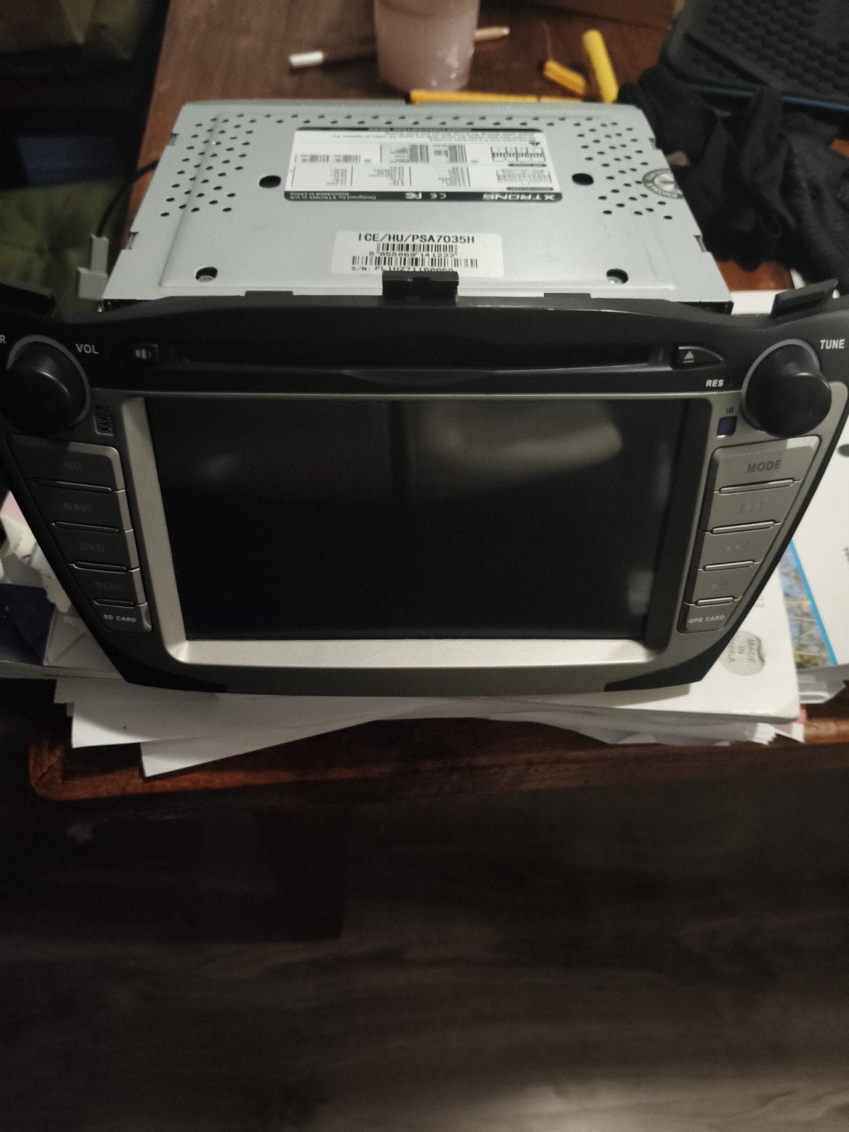 Hyundai ix35 radio, Auto diversen, Autoradio's, Ophalen, Zo goed als nieuw