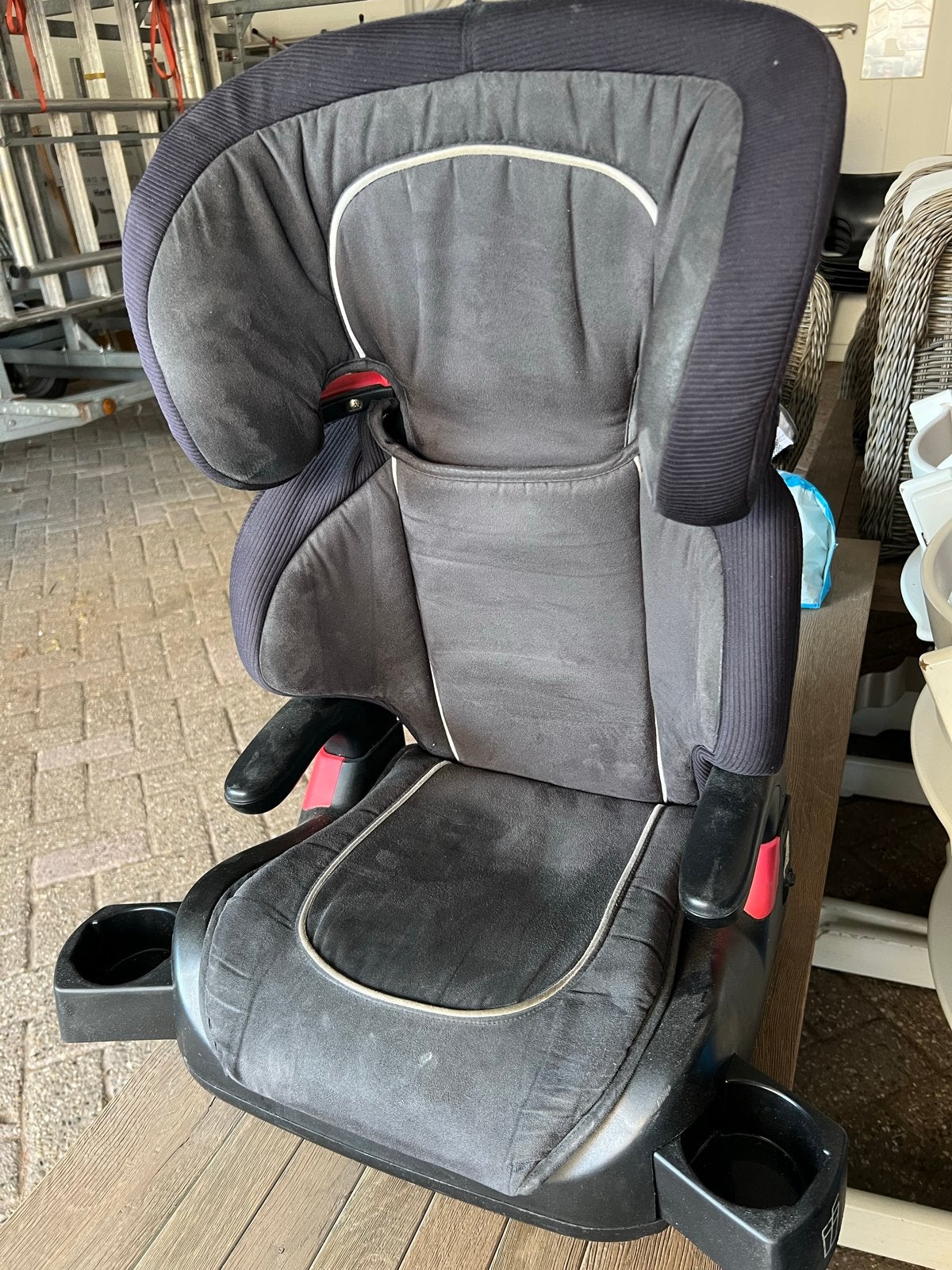 Graco kinderzitje - Zwart, 15-36 kg, Ophalen, 15 t/m 36 kg, Zijbescherming, Graco