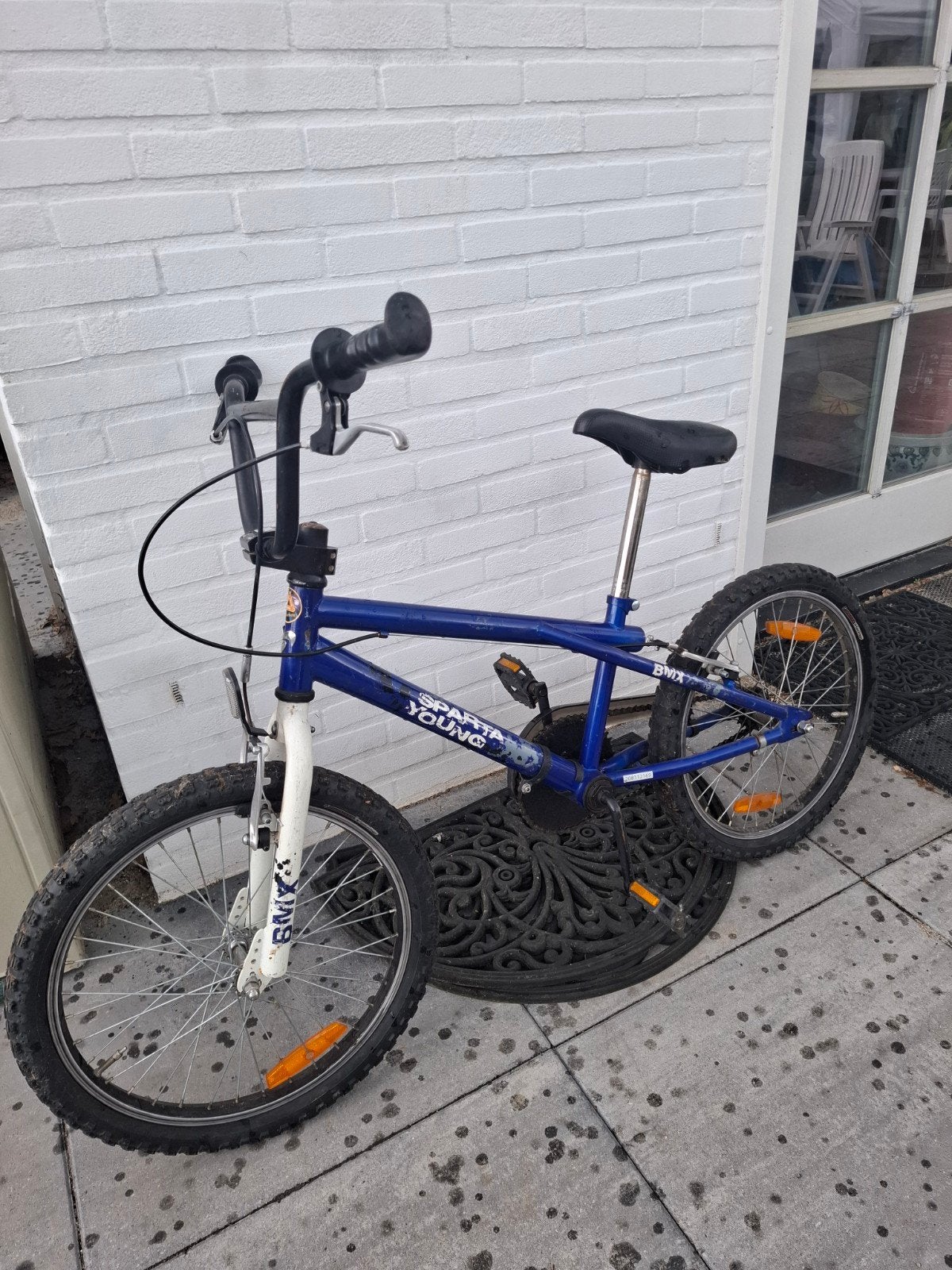 Sparta young jongensfiets blauw, Fietsen en Brommers, Ophalen, Gebruikt, Staal, 24 inch of meer