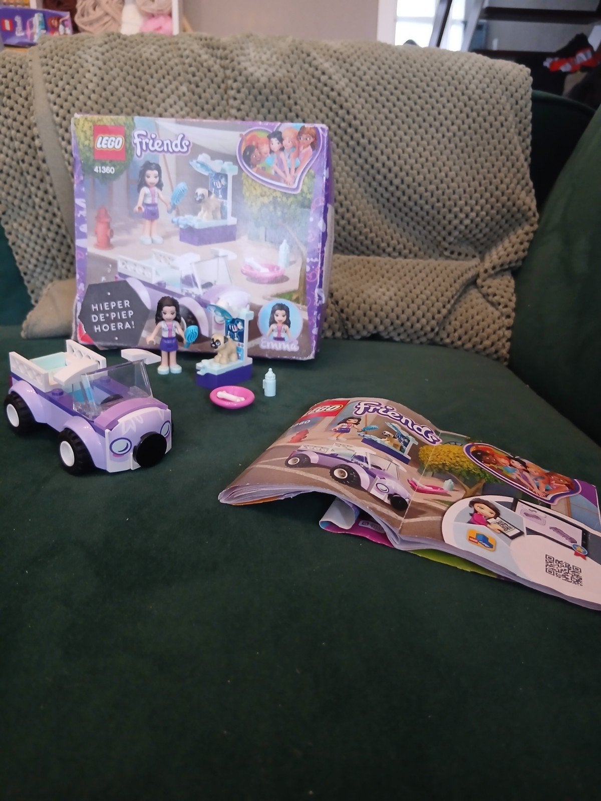 Lego Friends Emma's dierenkliniek, Ophalen, Zo goed als nieuw